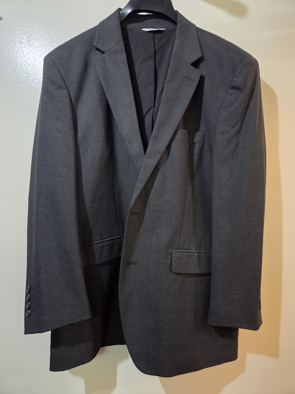 Croft & Barrow Charcoal Suit Jacket Size 42S